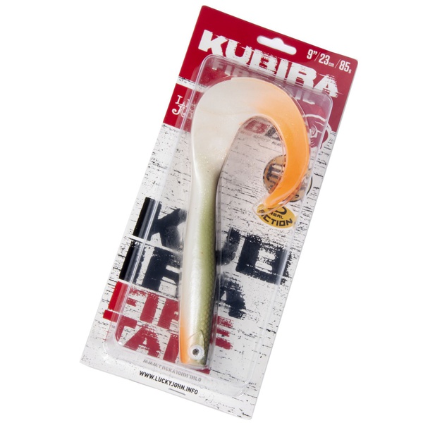 Твистеры Lucky John 3D BBS Series Kubira Fire Tail 9" (22,86 см) 1шт PG43