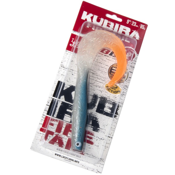 Твистеры Lucky John 3D BBS Series Kubira Fire Tail 9" (22,86 см) 1шт PG44