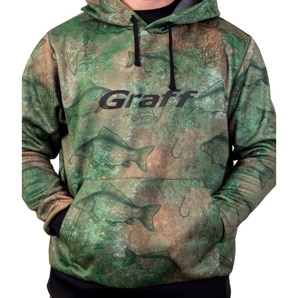 Толстовка Graff 231-BL-7 зелёный