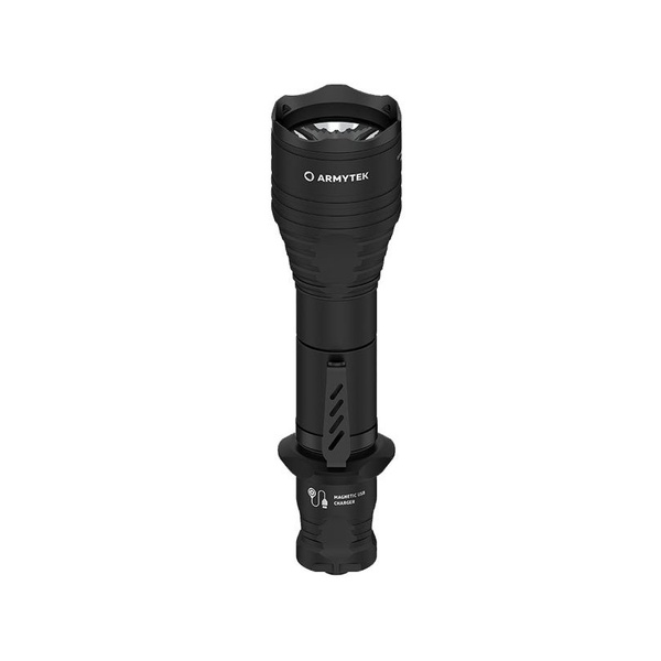 Фонарь светодиодный тактический Armytek Viking Pro Magnet USB (2200 лм, холодный свет, аккумулятор)