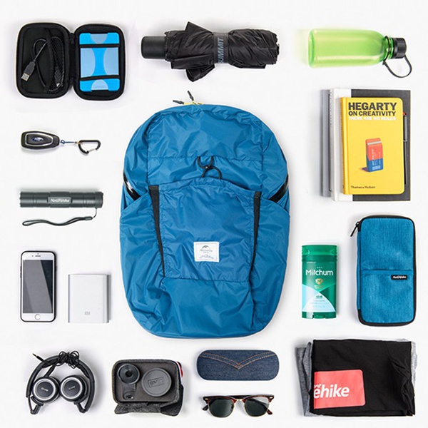 Рюкзак Naturehike NH17A017-B 22L Ultra-Light серый