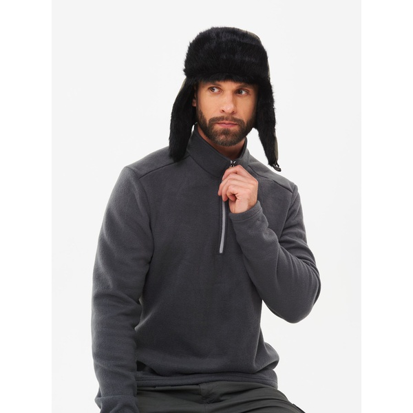 Шапка-ушанка Huntsman Евро (с маской) хаки, Норка