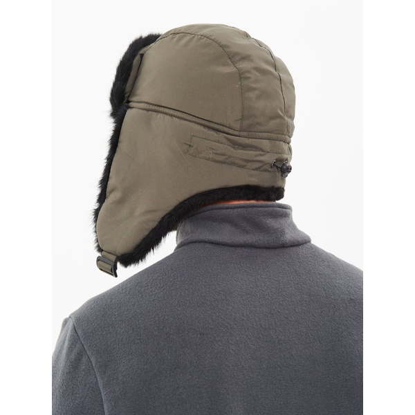 Шапка-ушанка Huntsman Евро (с маской) хаки, Норка