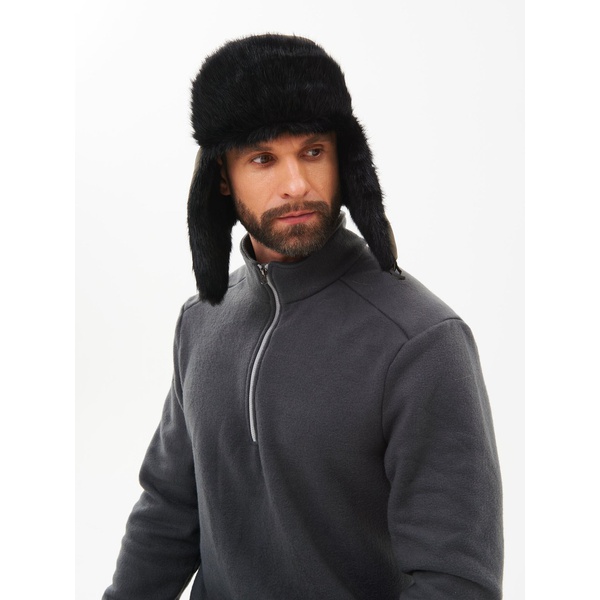 Шапка-ушанка Huntsman Евро (с маской) хаки, Норка