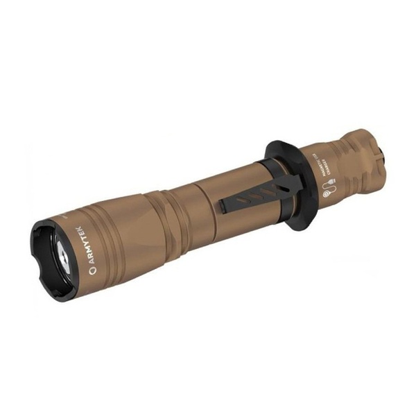 Фонарь тактический ArmyTek Dobermann Pro Magnet USB (1400 лм, теп. свет, аккумулятор) Sand