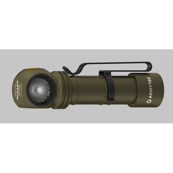 Мультифонарь светодиодный Armytek Wizard C2 Pro Magnet USB+18650 (2500лм, холодный свет, аккумулятор)