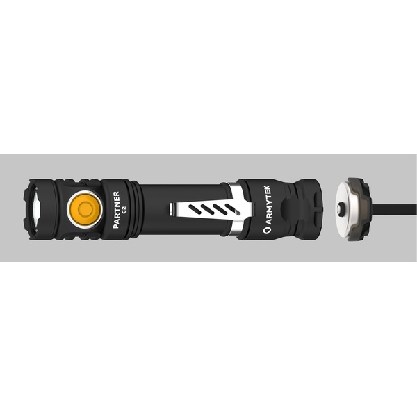 Фонарь Armytek Partner C2 Magnet USB+18650 (1020 лм, тепл.свет)