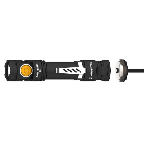 Фонарь Armytek Partner C2 Magnet USB+18650 (1100 лм, тепл.свет)