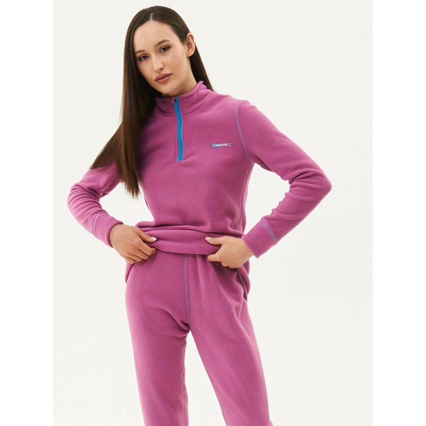 Термобельё женское Huntsman ThermoLine zip фиолетовый