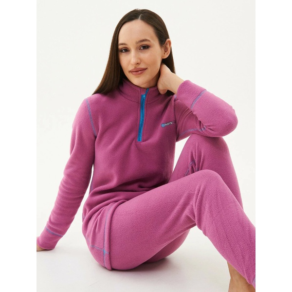 Термобельё женское Huntsman ThermoLine zip фиолетовый
