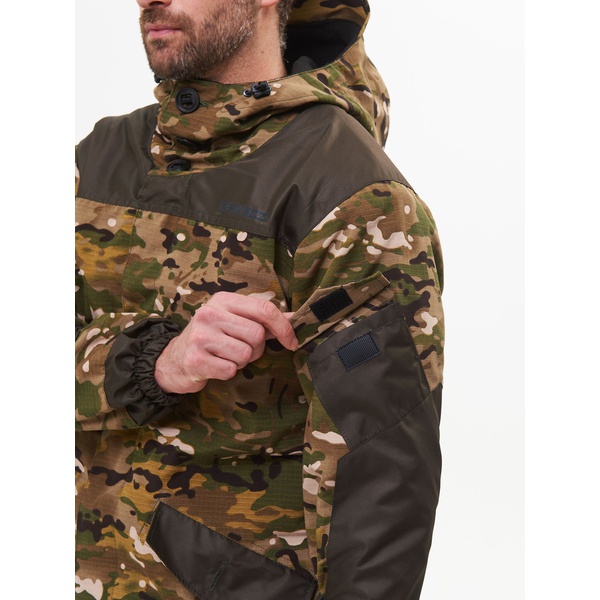 Костюм Huntsman Горка-3, демисезонный мультикам/хаки, combo тк. смесовая рипстоп/cat's eye
