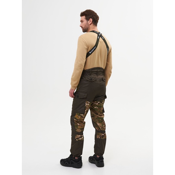Костюм Huntsman Горка-3, демисезонный мультикам/хаки, combo тк. смесовая рипстоп/cat's eye
