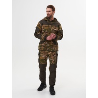 Костюм Huntsman Горка-3, демисезонный мультикам/хаки, combo тк. смесовая рипстоп/cat's eye