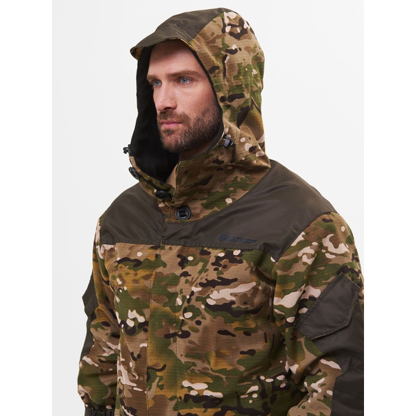 Костюм Huntsman Горка-3, демисезонный мультикам/хаки, combo тк. смесовая рипстоп/cat's eye