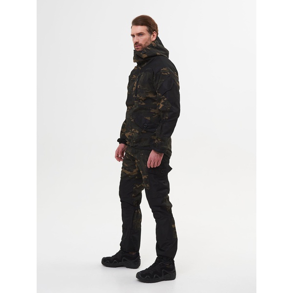 Костюм Huntsman Горка-5 Combo, демисезонный Мультикам City/черный, тк. смесовая рипстоп/cat's eye