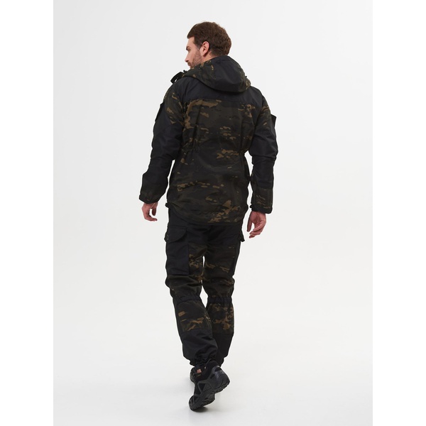 Костюм Huntsman Горка-5 Combo, демисезонный Мультикам City/черный, тк. смесовая рипстоп/cat's eye