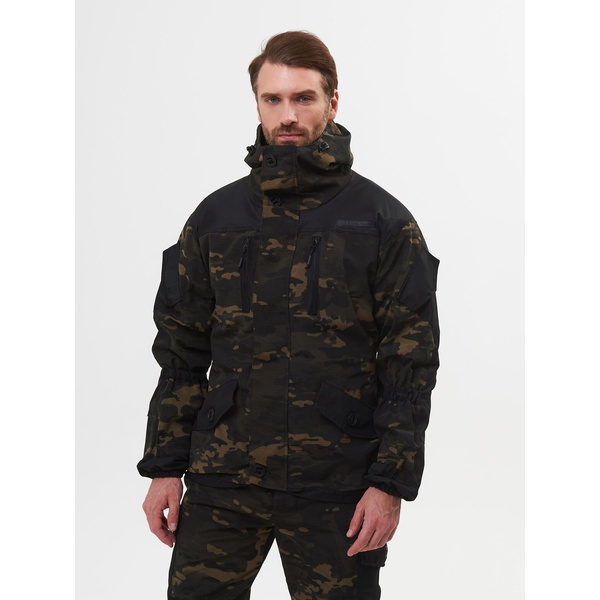 Костюм Huntsman Горка-5 Combo, демисезонный Мультикам City/черный, тк. смесовая рипстоп/cat's eye