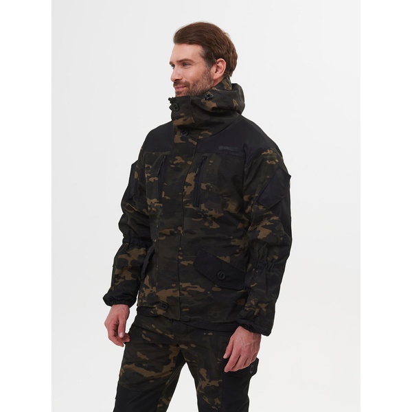 Костюм Huntsman Горка-5 Combo, демисезонный Мультикам City/черный, тк. смесовая рипстоп/cat's eye