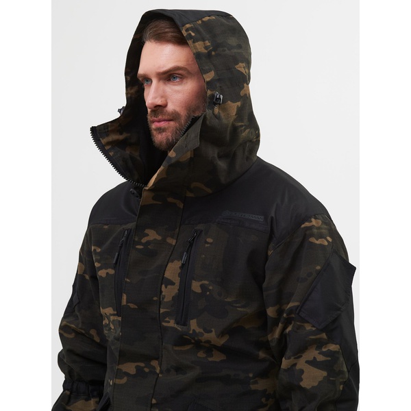 Костюм Huntsman Горка-5 Combo, демисезонный Мультикам City/черный, тк. смесовая рипстоп/cat's eye