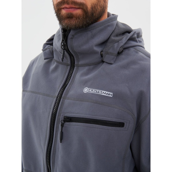Костюм демисезонный Huntsman Никс Люкс (Alova Windblock) серый