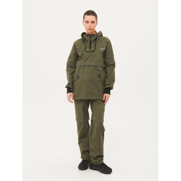 Костюм женский Huntsman Антигнус-люкс (с ловушками и пыльниками) хаки, тк. Cotton