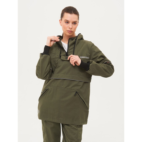 Костюм женский Huntsman Антигнус-люкс (с ловушками и пыльниками) хаки, тк. Cotton