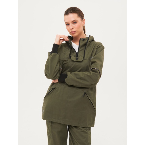 Костюм женский Huntsman Антигнус-люкс (с ловушками и пыльниками) хаки, тк. Cotton