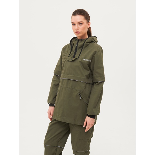 Костюм женский Huntsman Антигнус-люкс (с ловушками и пыльниками) хаки, тк. Cotton