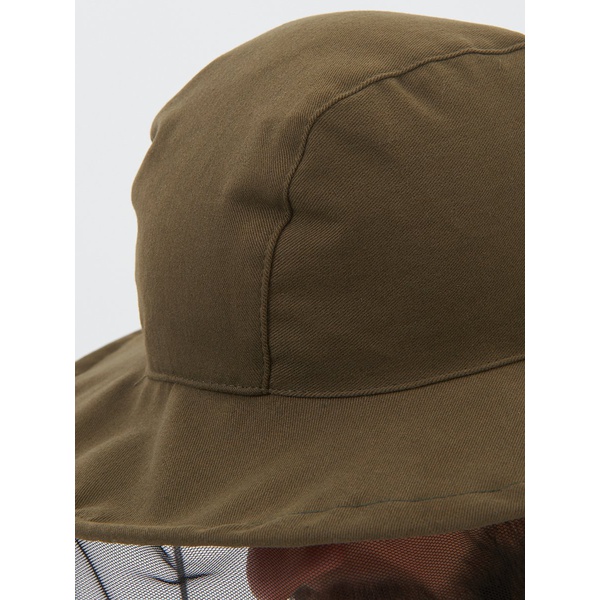 Панама-накомарник Huntsman Антигнус с кольцом (тк. смесовая) хаки