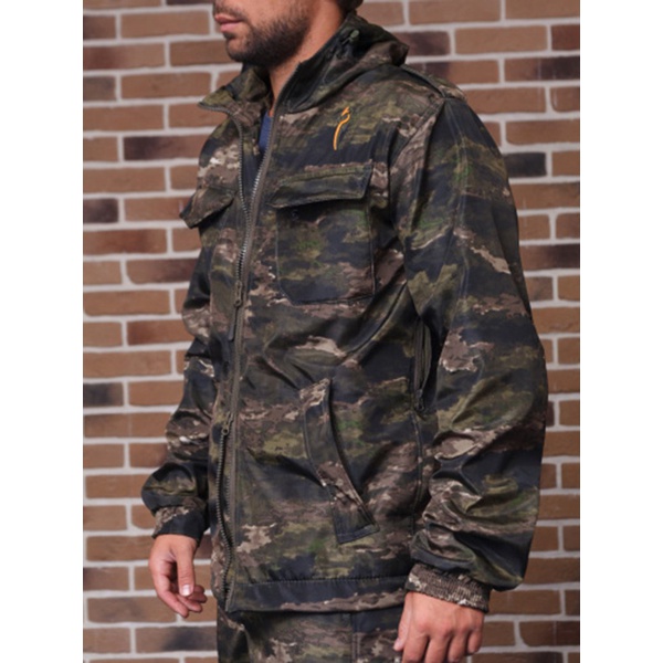 Костюм Taygerr Тактик New зелёный тигр, тк. Дюспо-Флис