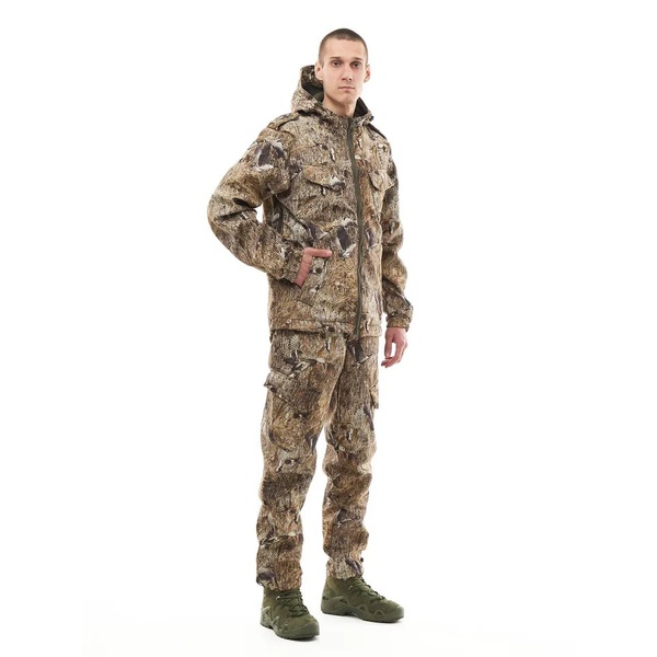 Костюм Taygerr Тактик New лесной камыш, тк. Дюспо-Флис