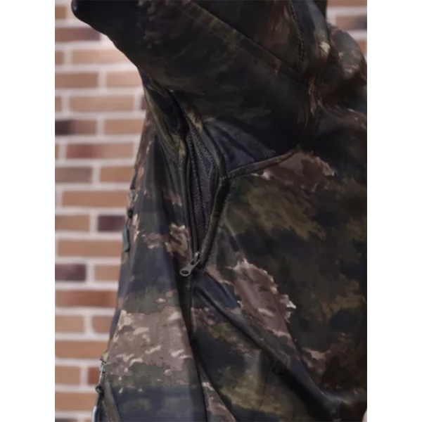 Костюм Taygerr Тритонный зелёный тигр, тк. Дюспо-флис