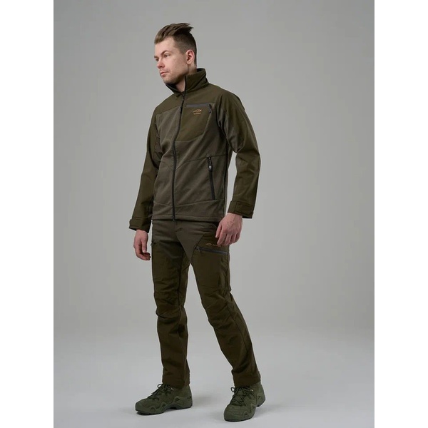 Костюм Taygerr Горного Охотника хаки, тк. эластичный рип-стоп