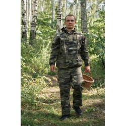 Костюм Taygerr Антиклещ зелёный тигр, тк. твил