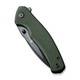 Нож Sencut Slashkin D2 Steel Black Handle Canvas Micarta Green. Фото 4