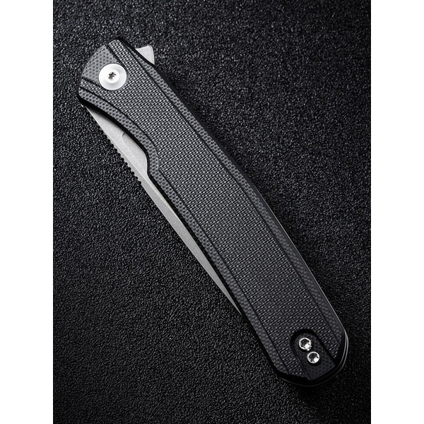 Нож Sencut Scitus D2 Steel Gray Stonewashed Handle G10 Black