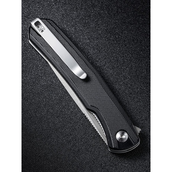 Нож Sencut Scitus D2 Steel Gray Stonewashed Handle G10 Black