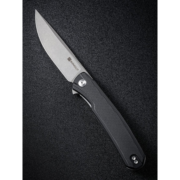 Нож Sencut Scitus D2 Steel Gray Stonewashed Handle G10 Black