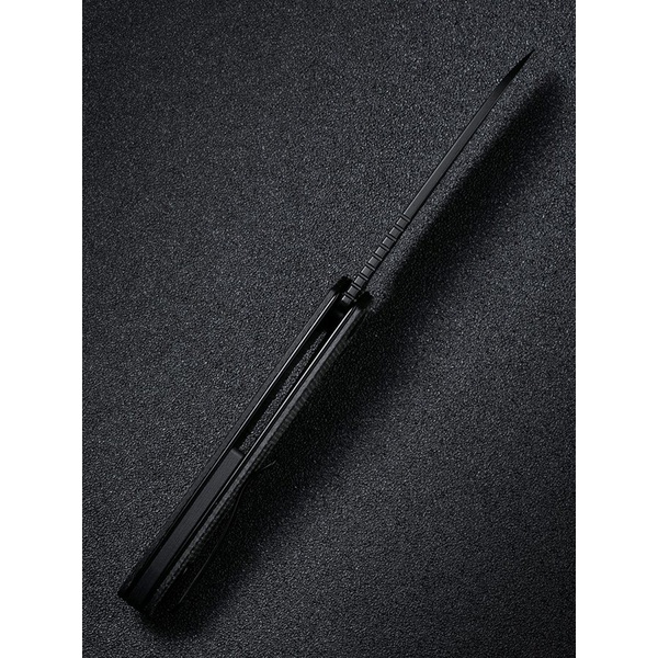 Нож Sencut Kyril Steel Black Stonewashed Handle Black, Micarta