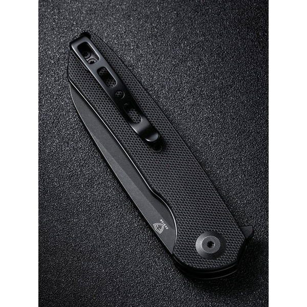 Нож Sencut Kyril Steel Black Stonewashed Handle Black, G10