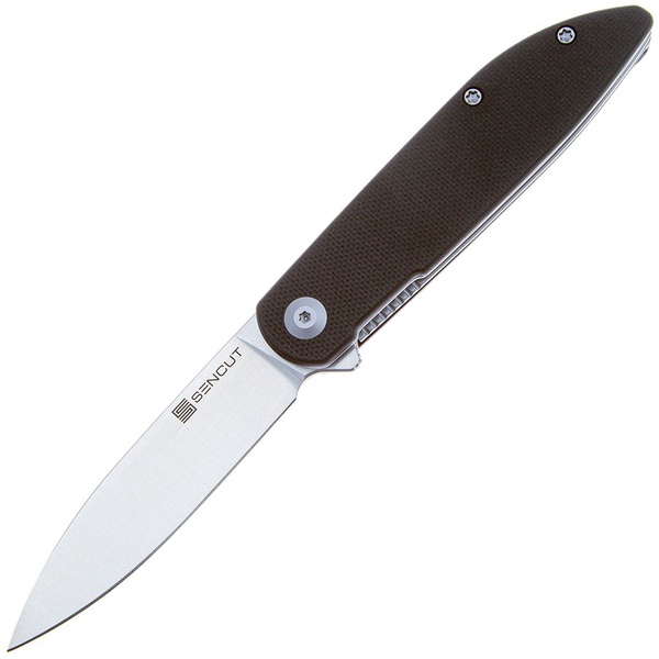 Нож Sencut Bocll II D2 Steel Satin Handle G10 Black