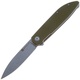 Нож Sencut Bocll II D2 Steel Gray Stonewashed Handle G10 OD Green. Фото 1