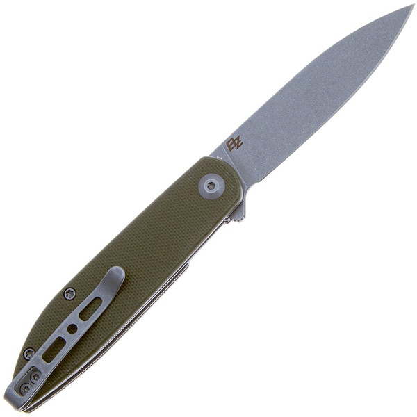 Нож Sencut Bocll II D2 Steel Gray Stonewashed Handle G10 OD Green