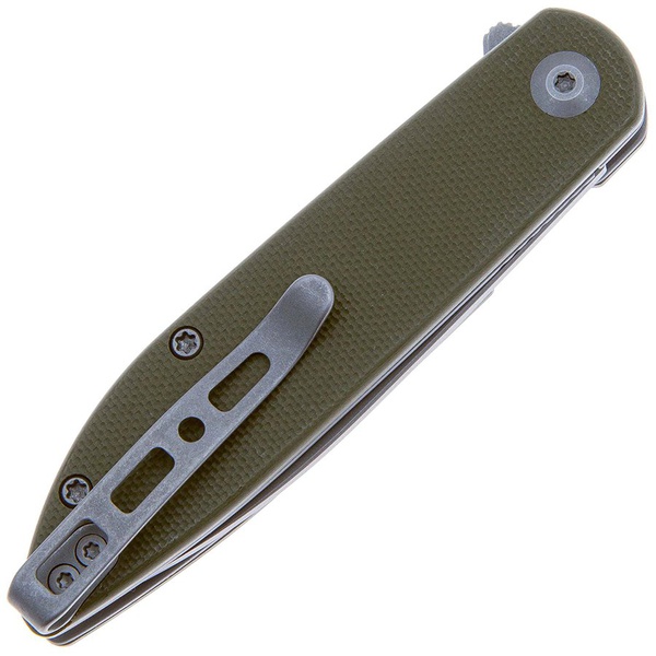 Нож Sencut Bocll II D2 Steel Gray Stonewashed Handle G10 OD Green