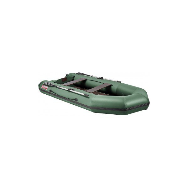 Лодка моторно-гребная Тонар Капитан Т330 (киль+пол) зеленый