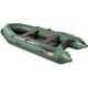 Лодка моторно-гребная Тонар Капитан Т330 (киль+пол) зеленый. Фото 2