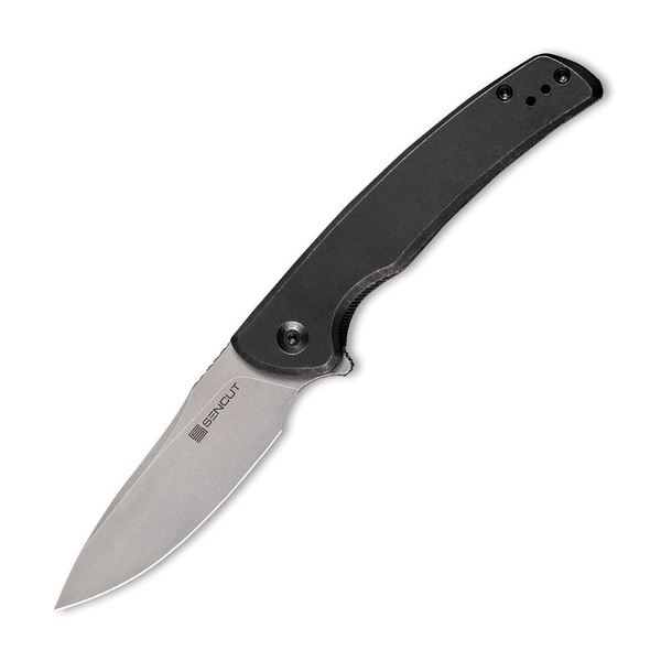 Нож Sencut Tynan Steel Gray Stonewashed Handle Stainless Black