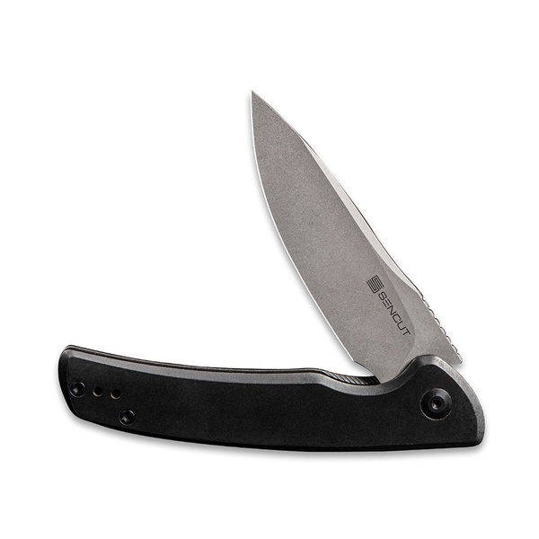 Нож Sencut Tynan Steel Gray Stonewashed Handle Stainless Black