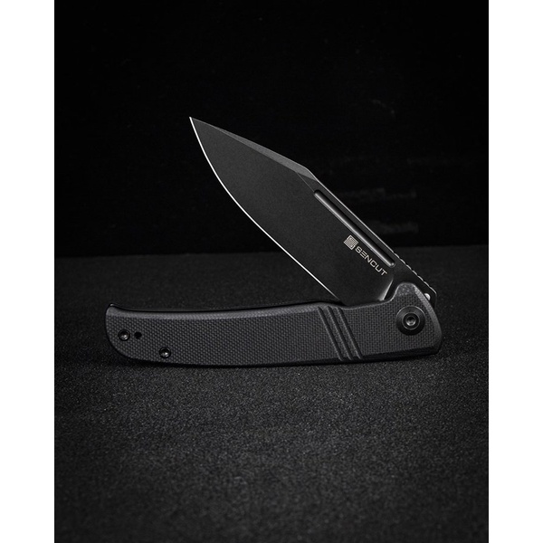 Нож Sencut Brazoria D2 Steel Black Stonewashed Handle G10