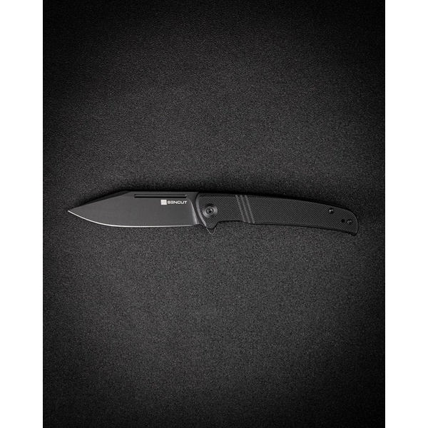 Нож Sencut Brazoria D2 Steel Black Stonewashed Handle G10